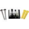 Бра LUMION DAMONA 8109/1W MODERNI LN25 E14 40W 220V латунь титаниум/бежевый, металл/текстиль/стекло